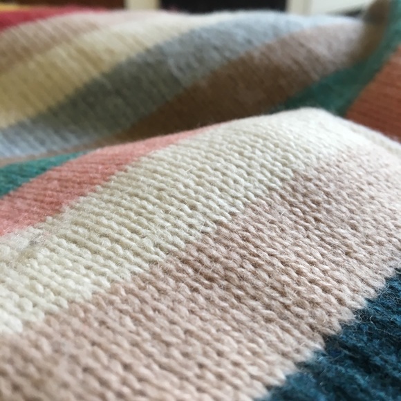 100% Cashmere Rainbow Stripe Sweater XS - Picture 6 of 6